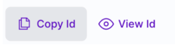 Screenshot of the Copy id button
