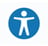Screenshot of the AudioEye Accessibility Help Desk icon
