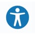 Screenshot of the AudioEye Accessibility Help Desk button